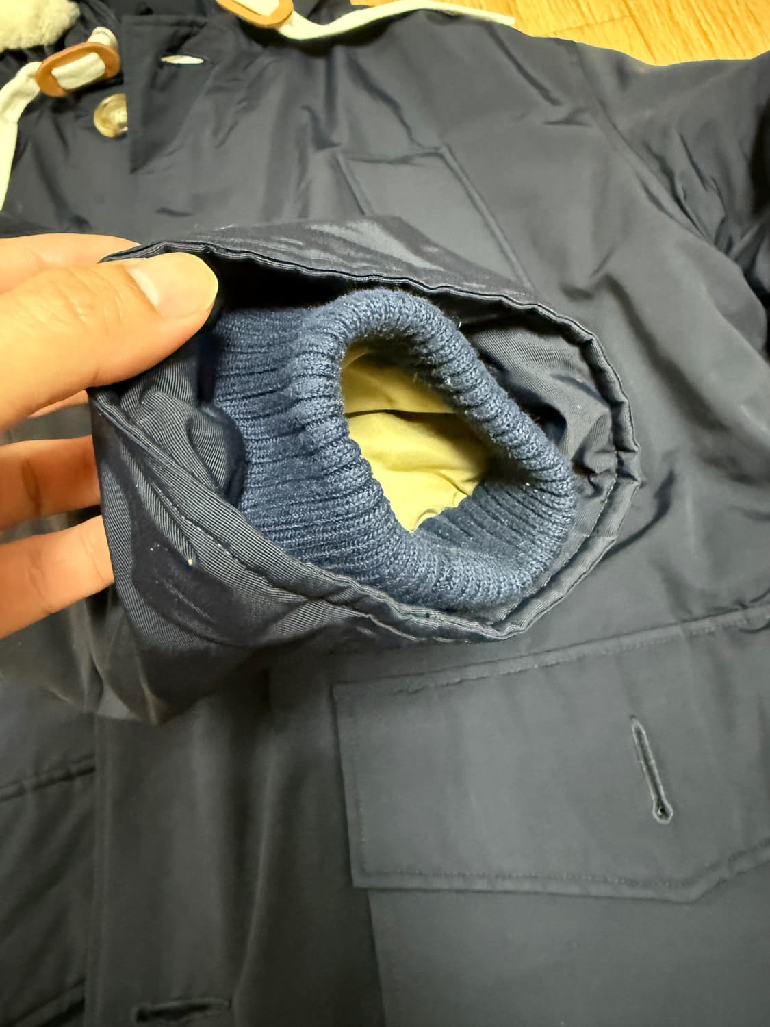 Woolrich 클래식 아틱 파카 네이비 L사이즈 팝니다. 상품이미지4