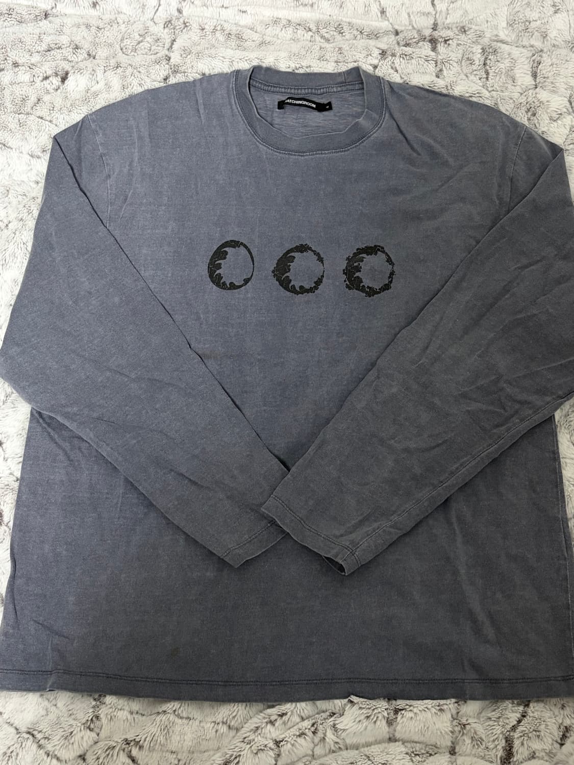 해칭룸 플로럴 에그 (다이드 블루) 상품이미지3