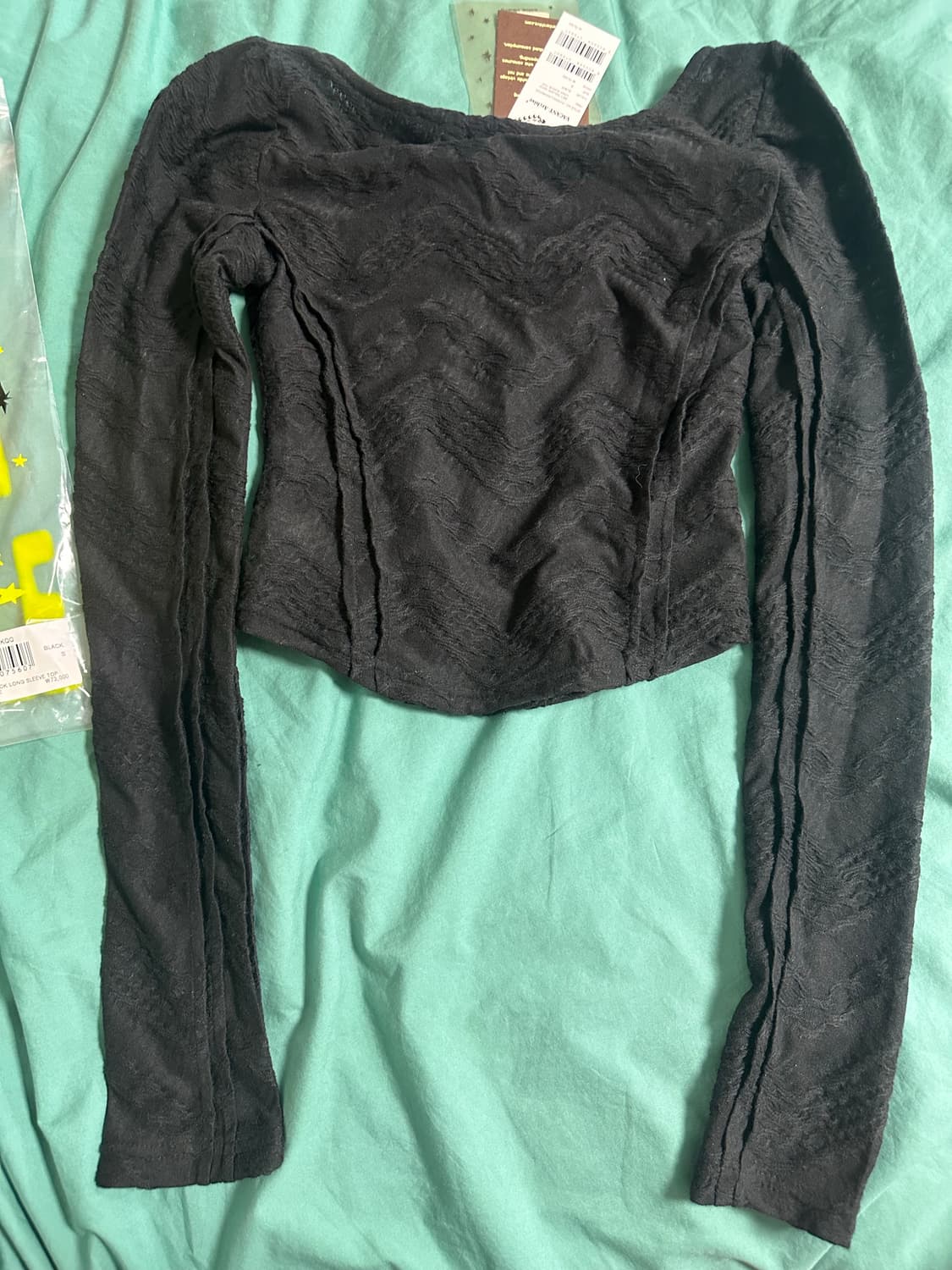 베이컨트 아카이브 스퀘어넥 긴팔 티셔츠(새상품) 상품이미지3