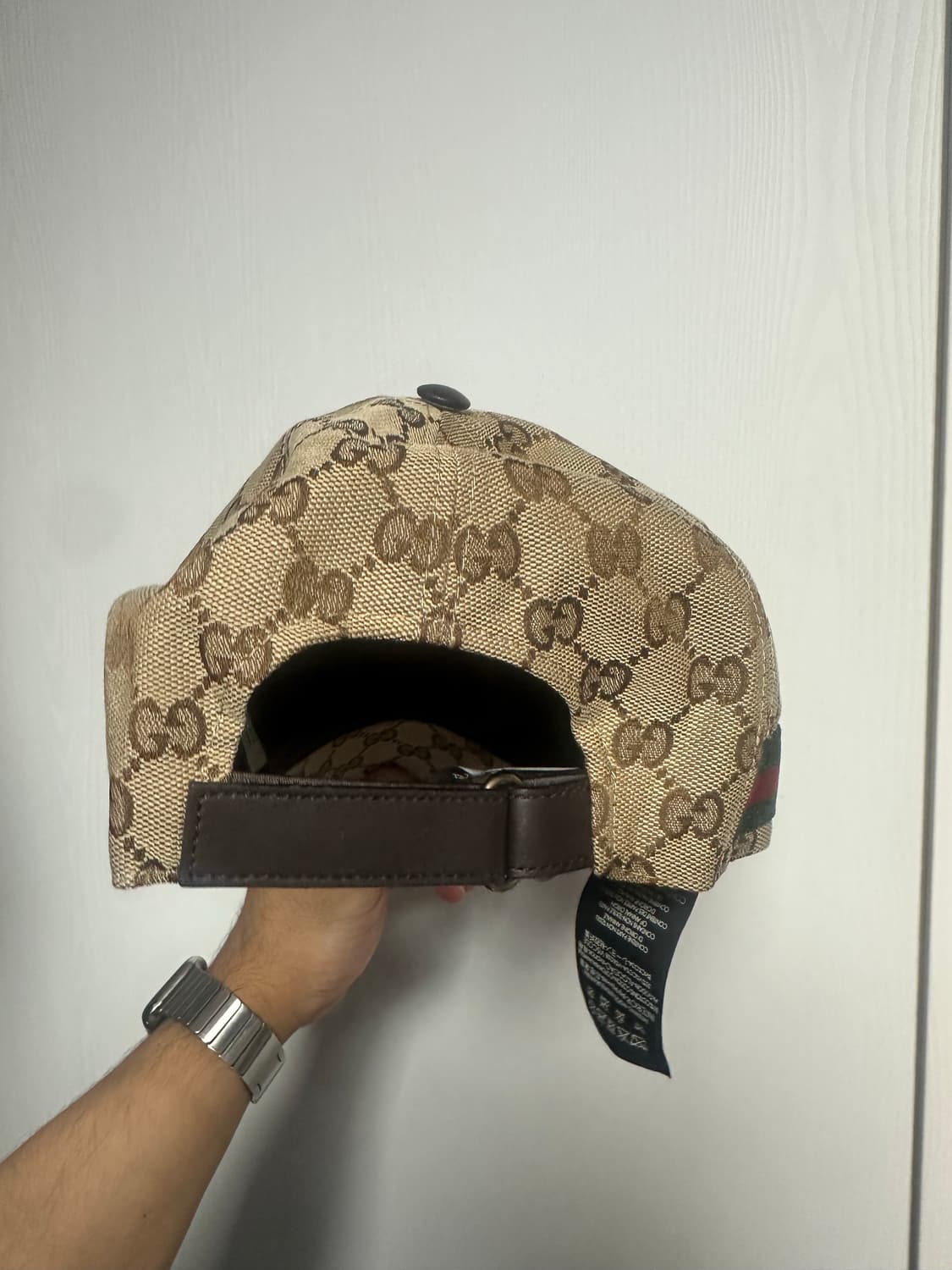 구찌 캔버스 볼캡 L 백화점판 상품이미지5