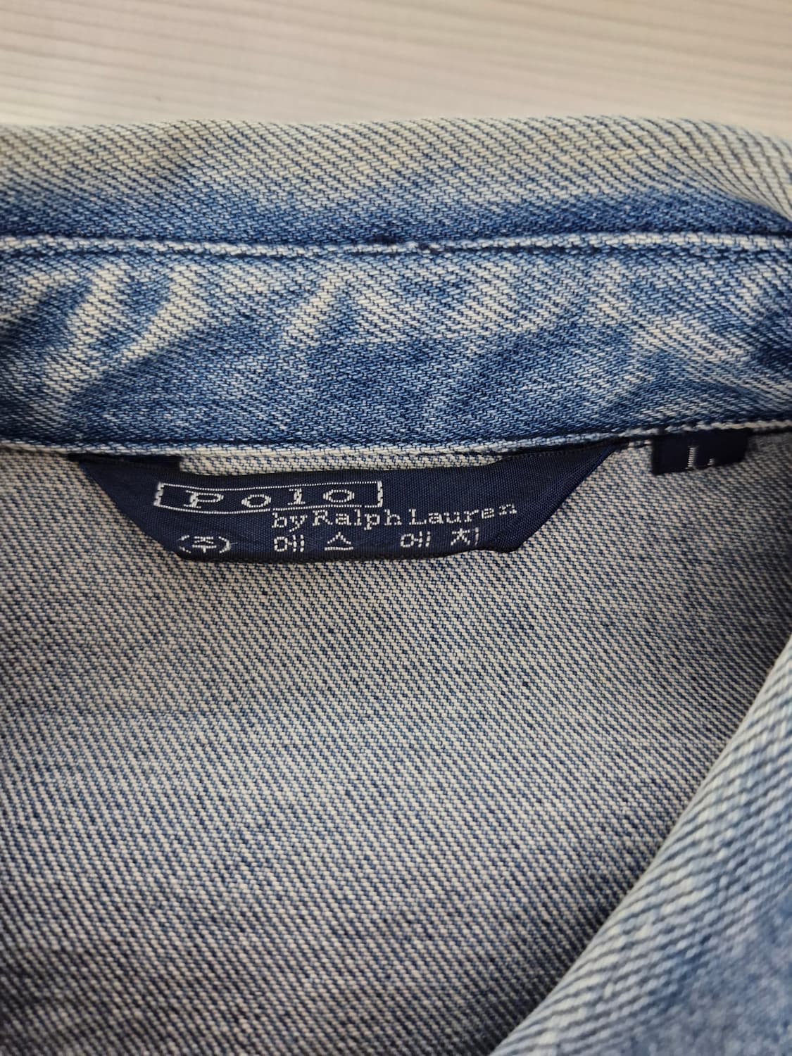 폴로랄프로렌 80's 국내생산 데님 스윙탑 자켓_L 상품이미지6