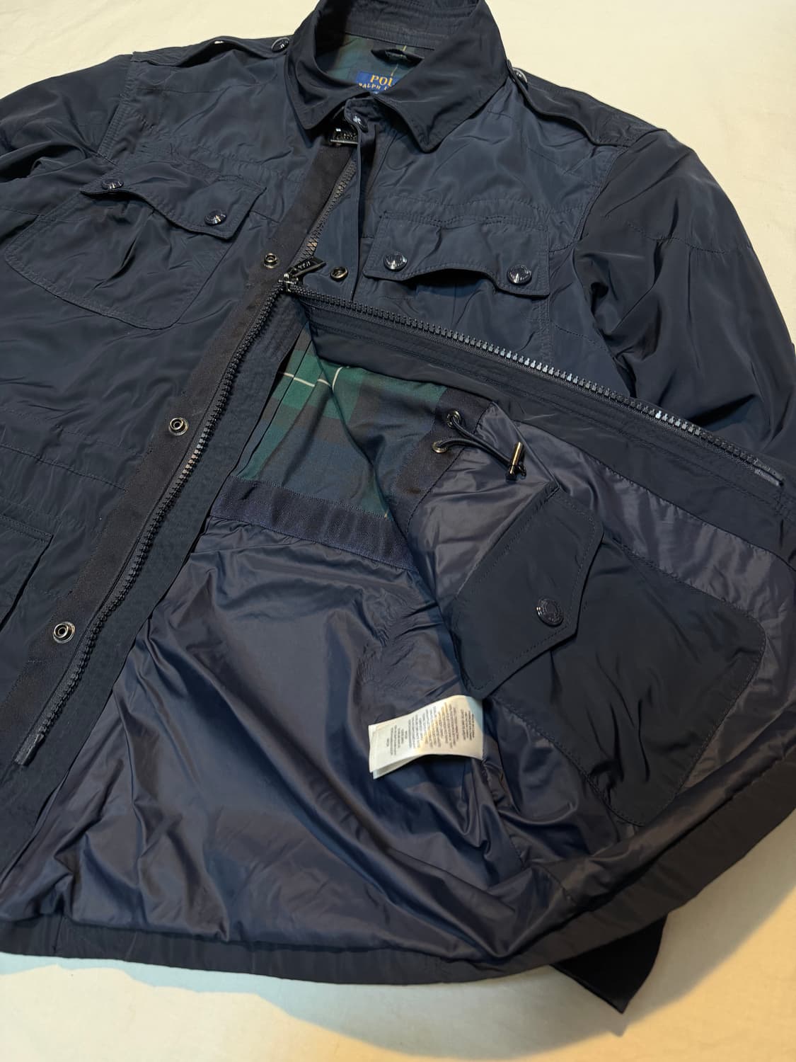 폴로 랄프로렌 M65 나일론 멀티포켓 필드자켓 네이비 상품이미지5