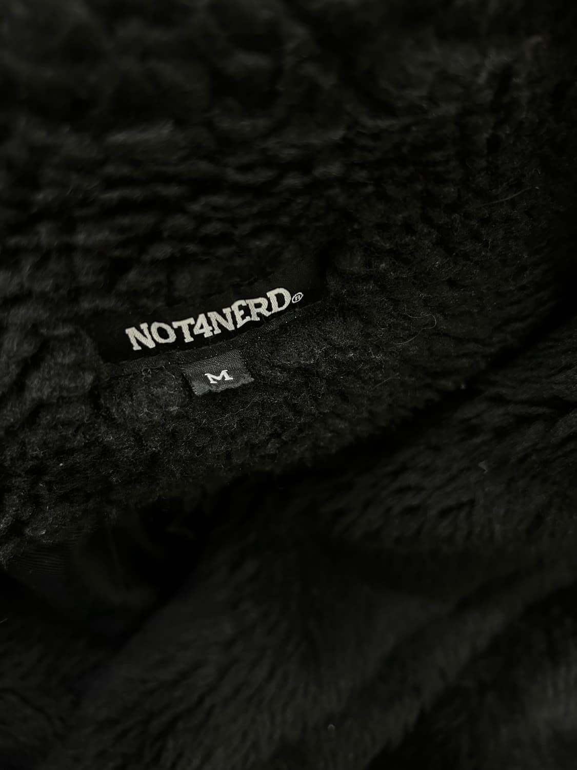 [실측XL]낫포너드 오버핏 더블 롱 퍼 코트/블랙 상품이미지4