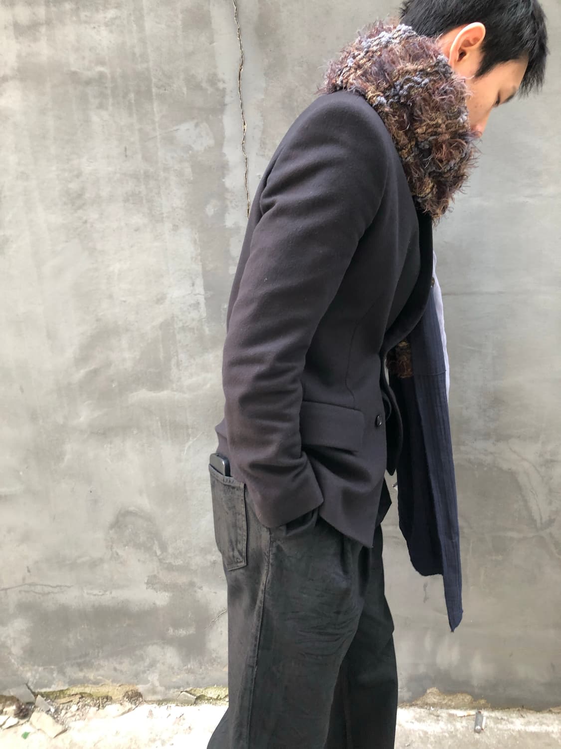 마르지엘라 블랙 테일러드 자켓 상품이미지3