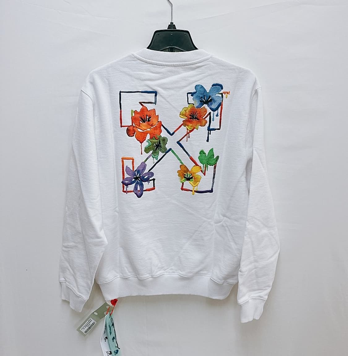 (새상품) 오프화이트 공용 맨투맨 상품이미지5