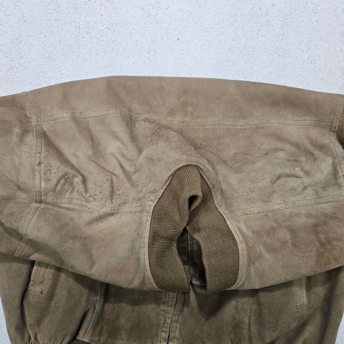 빈티지 스웨이드 봄버 자켓 상품이미지8