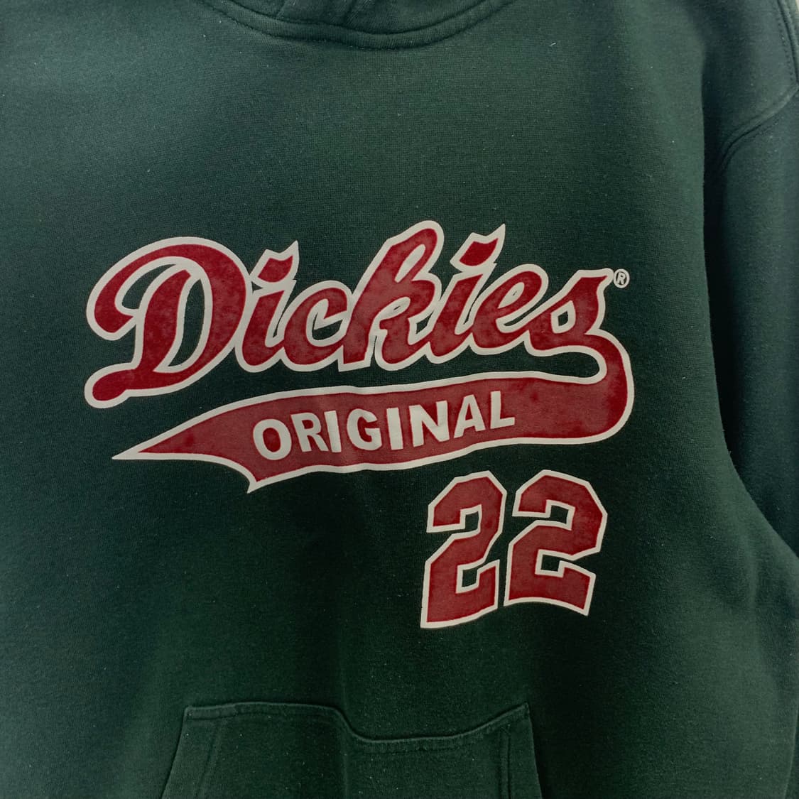 디키즈 y2k 와투케 그린 후드티 상품이미지4