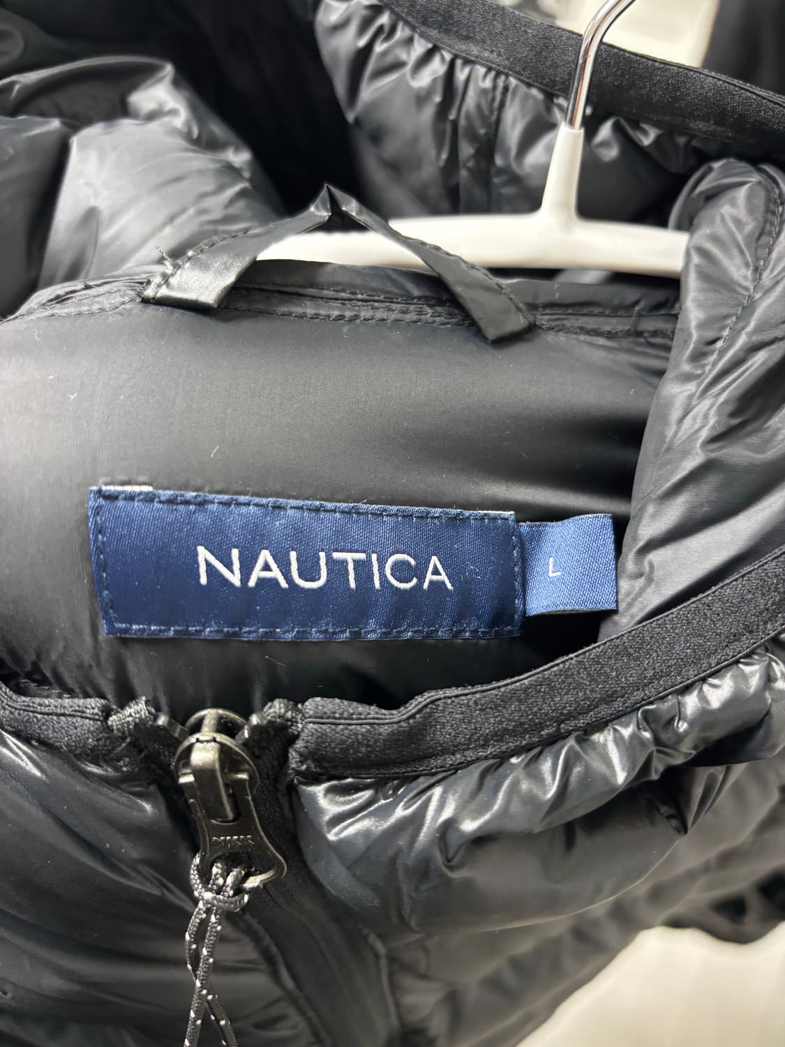 노티카 세일링 후디드 경량 패딩 상품이미지5