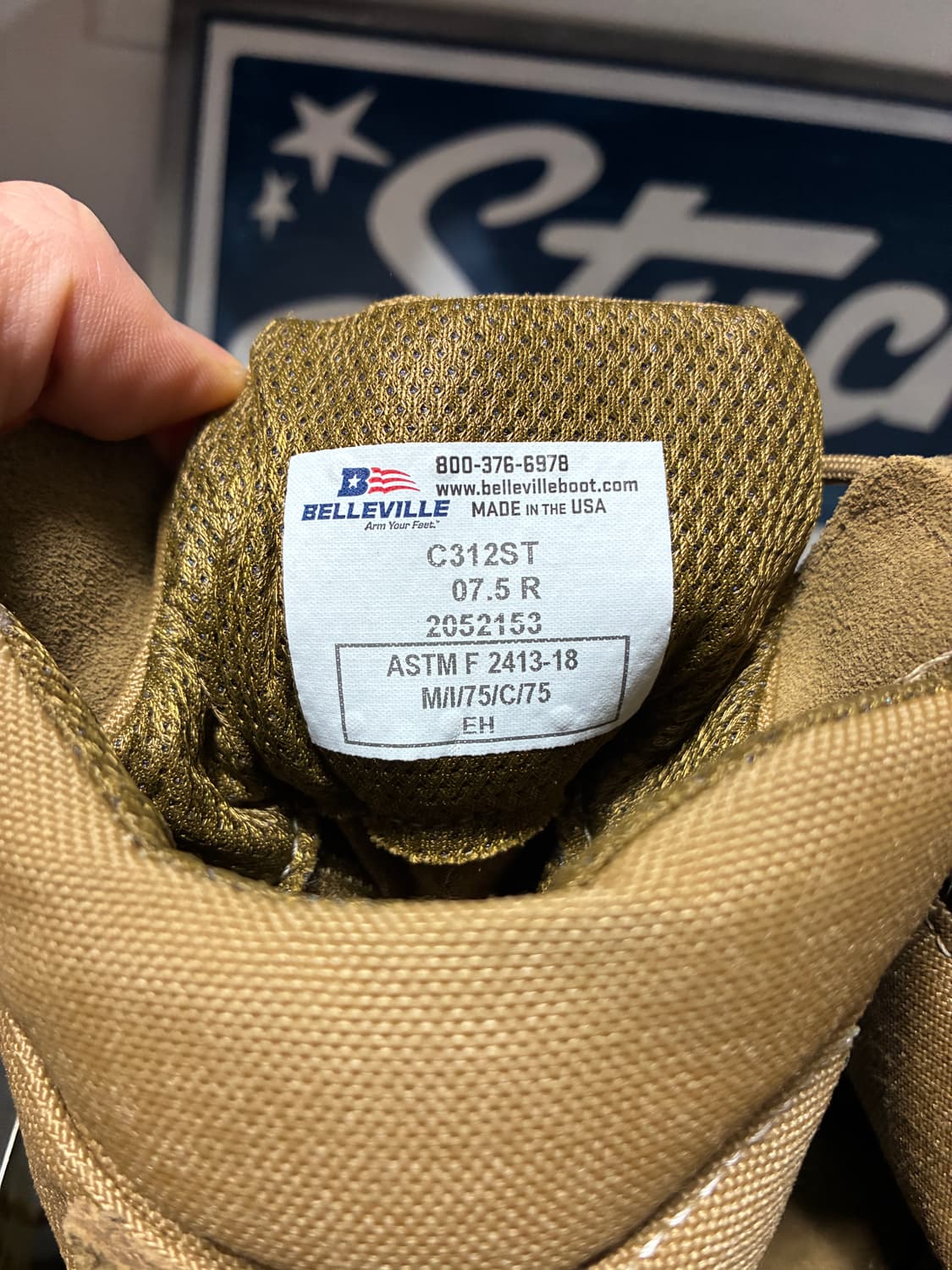 BELLEVILLE C312ST Tactical Boots 미군/ 미제/ 상품이미지5