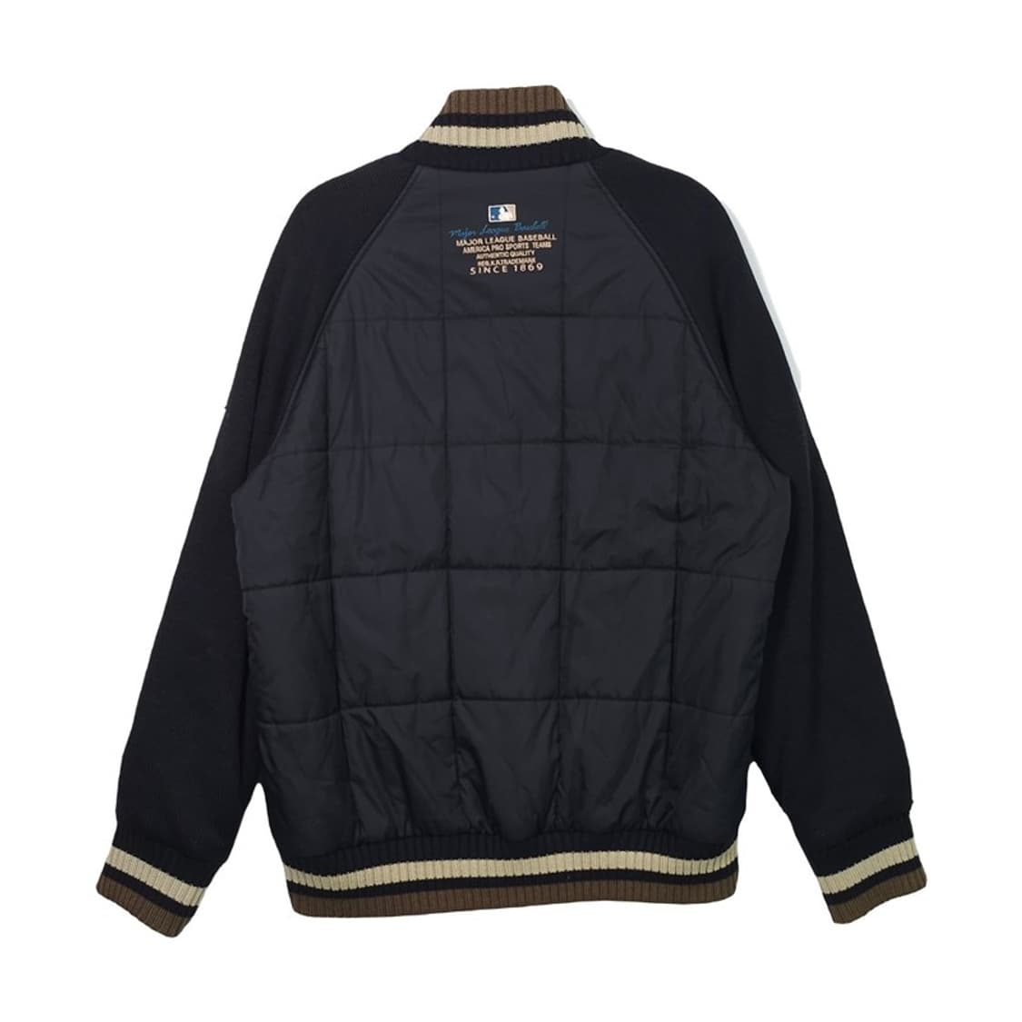 MLB 90's 니트 패딩 집업 XL 상품이미지2