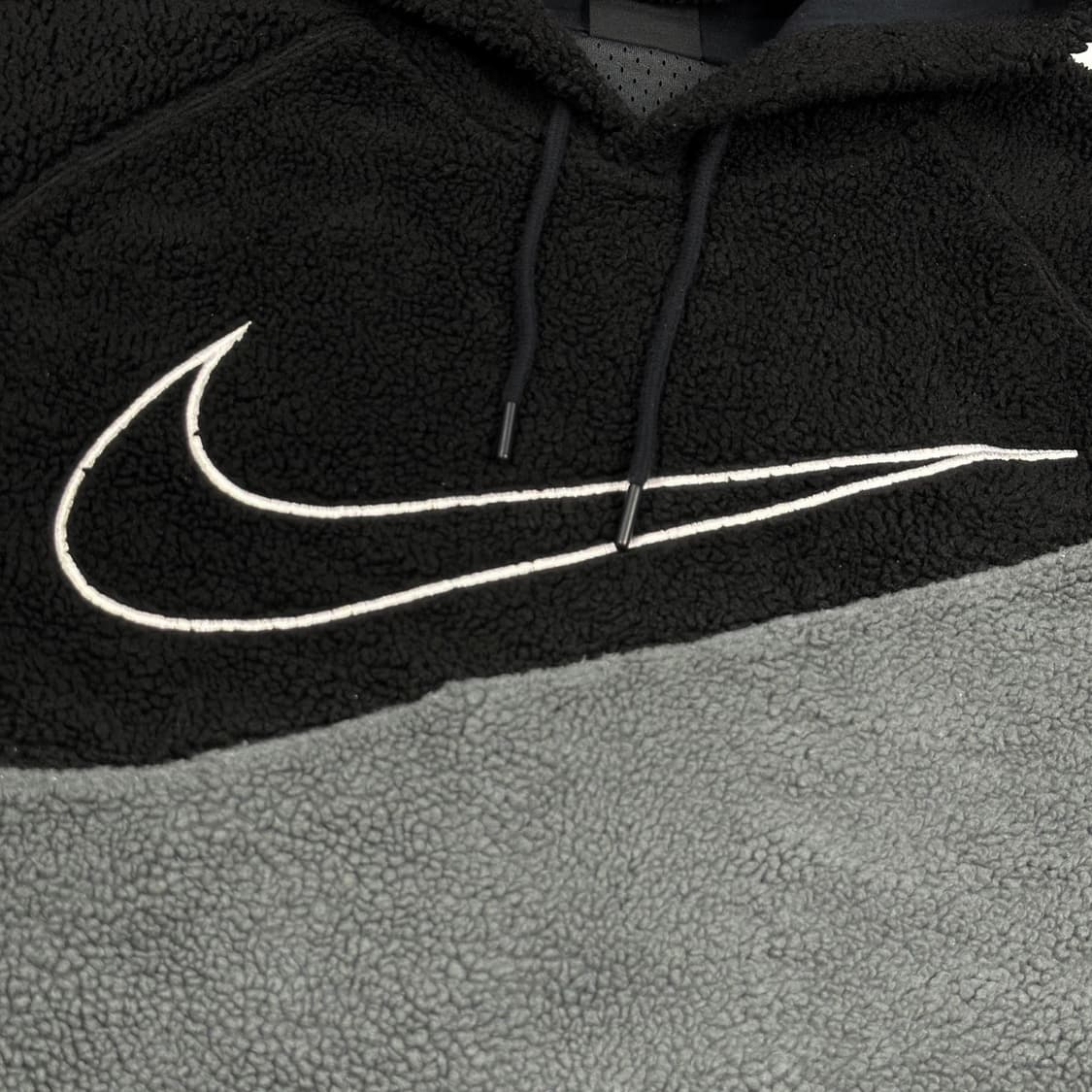 나이키 빅스우시 블랙 후리스 후드티 (XL) 상품이미지3