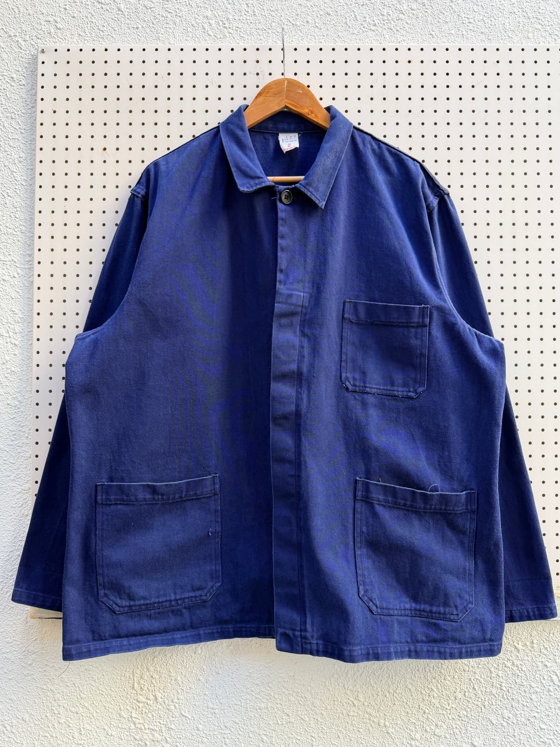 OLD VINTAGE PURPLE NAVY 빅사이즈 프렌치워크자켓 상품이미지1