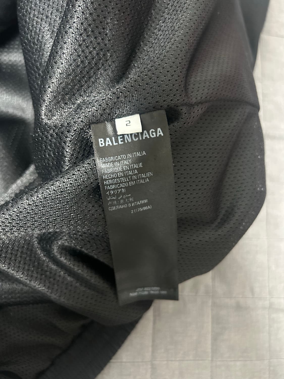 [2] 발렌시아가 아디다스 포플린 트랙 수트 자켓 상품이미지6