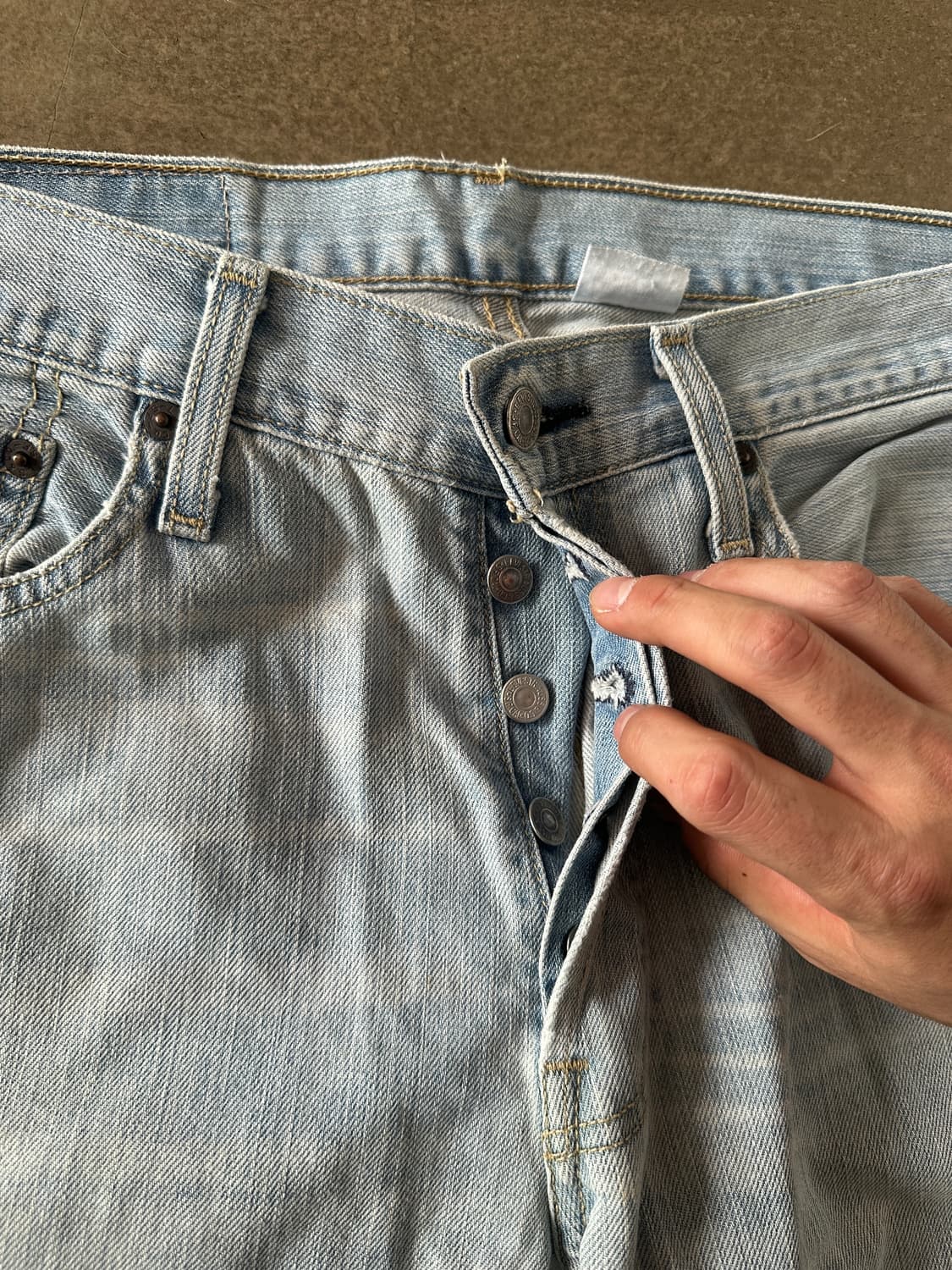 Levis501 Light Wash DenimPants 32 mexico 상품이미지5