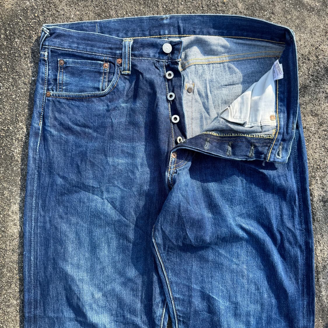 [34] Evisu X Warehouse 9001 셀비지 데님 팬츠 상품이미지3