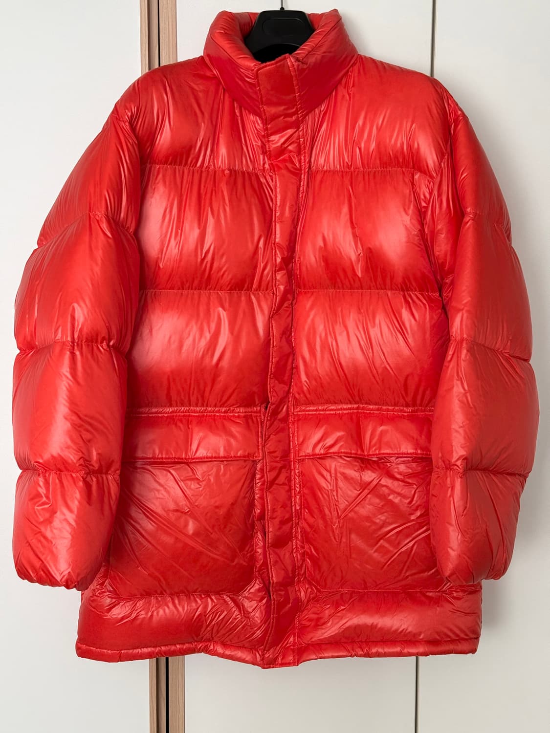 L) BEAMS 빔즈 다운 패딩 레드 상품이미지1