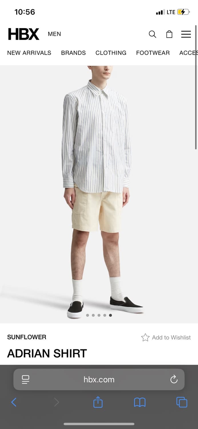 선플라워 아드리안 셔츠 상품이미지3