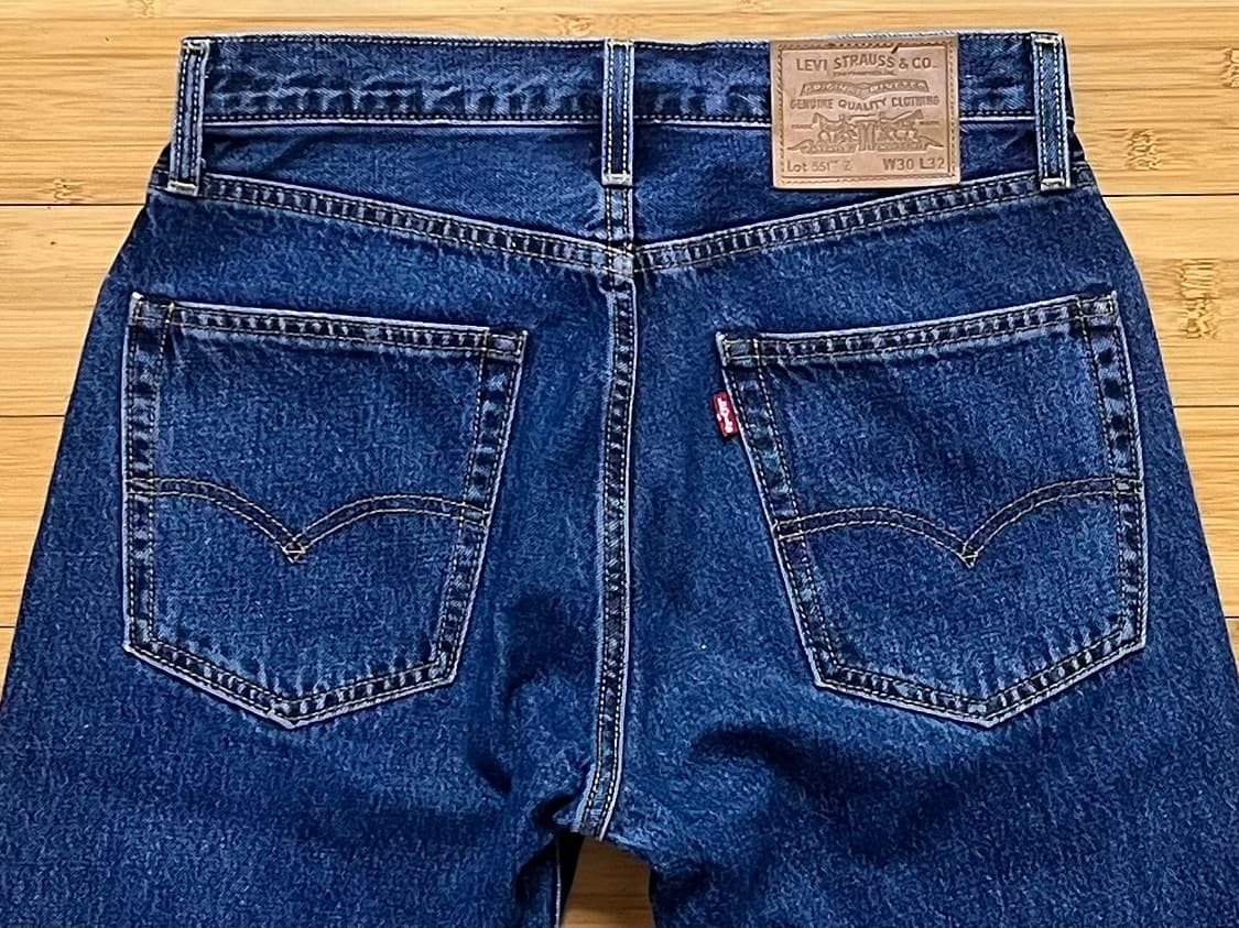 리바이스 551Z 빅E 데님팬츠 W30 L32 상품이미지4