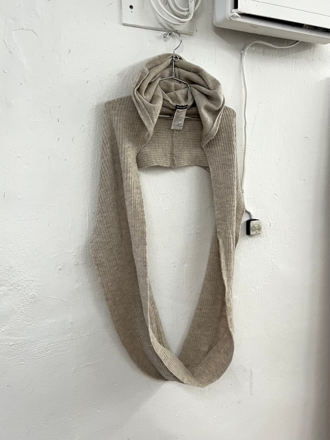 앤드뮐미스터 알파카울 후드 머플러 상품이미지1