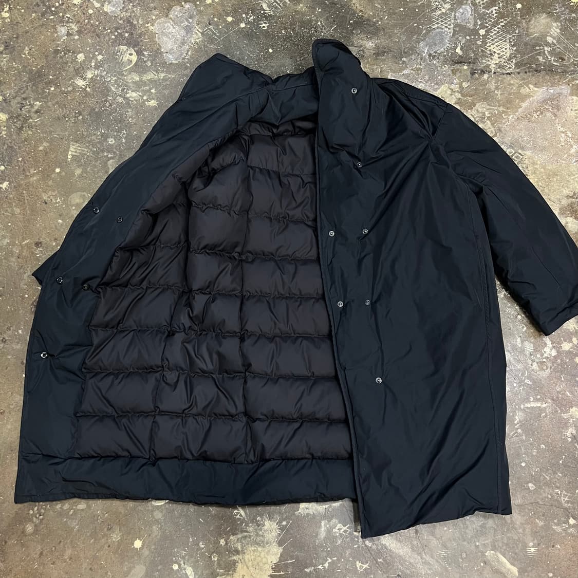 F) 한섬 시스템 리버시블 구스다운 패딩 점퍼 코트 양면 거위털 패딩코트 상품이미지5