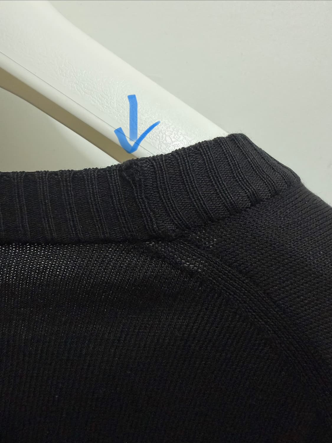 마르지엘라 엘보우패치 가디건 블랙 상품이미지8