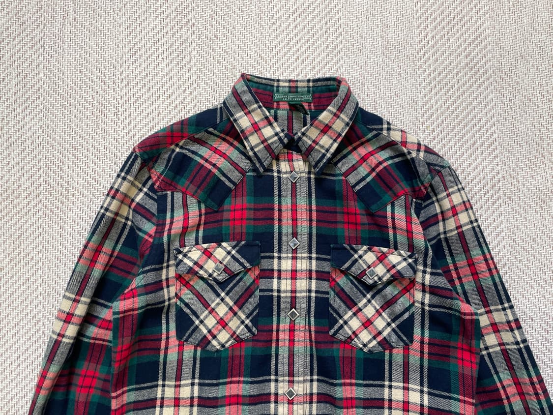 랄프로렌 웨스턴 요크 스터드 플란넬 셔츠 상품이미지4