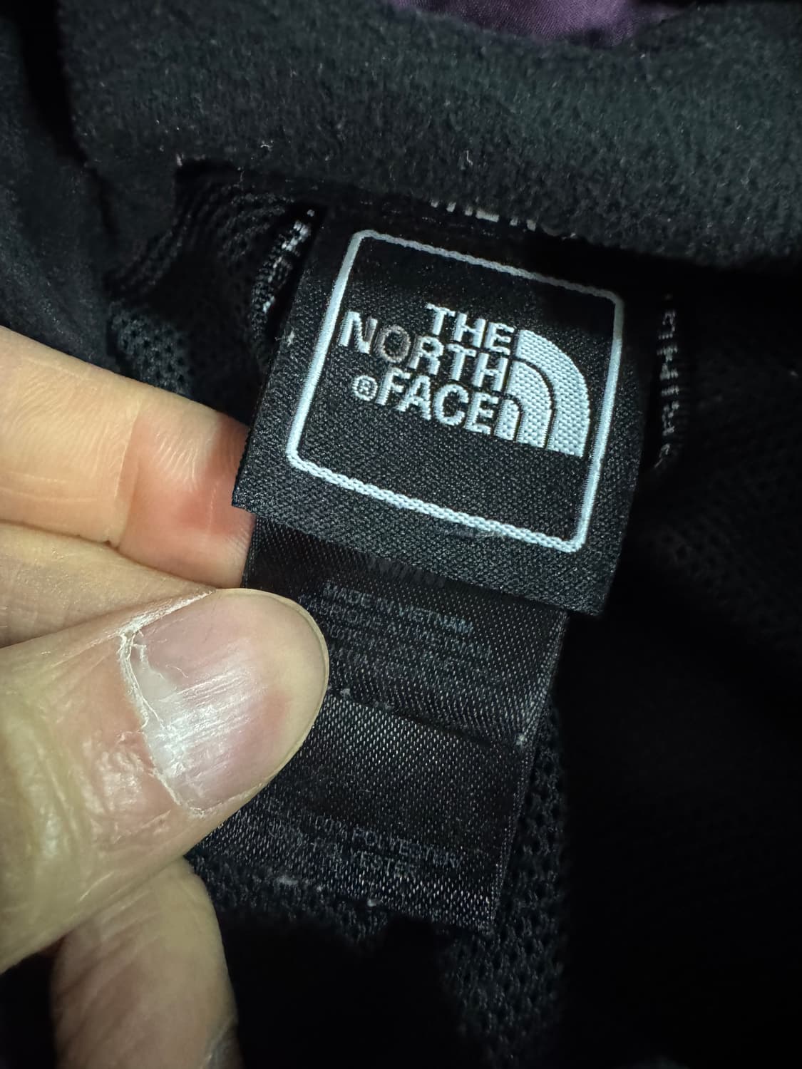 노스페이스 가벼운 등산 후드 바람막이 퍼플 상품이미지3