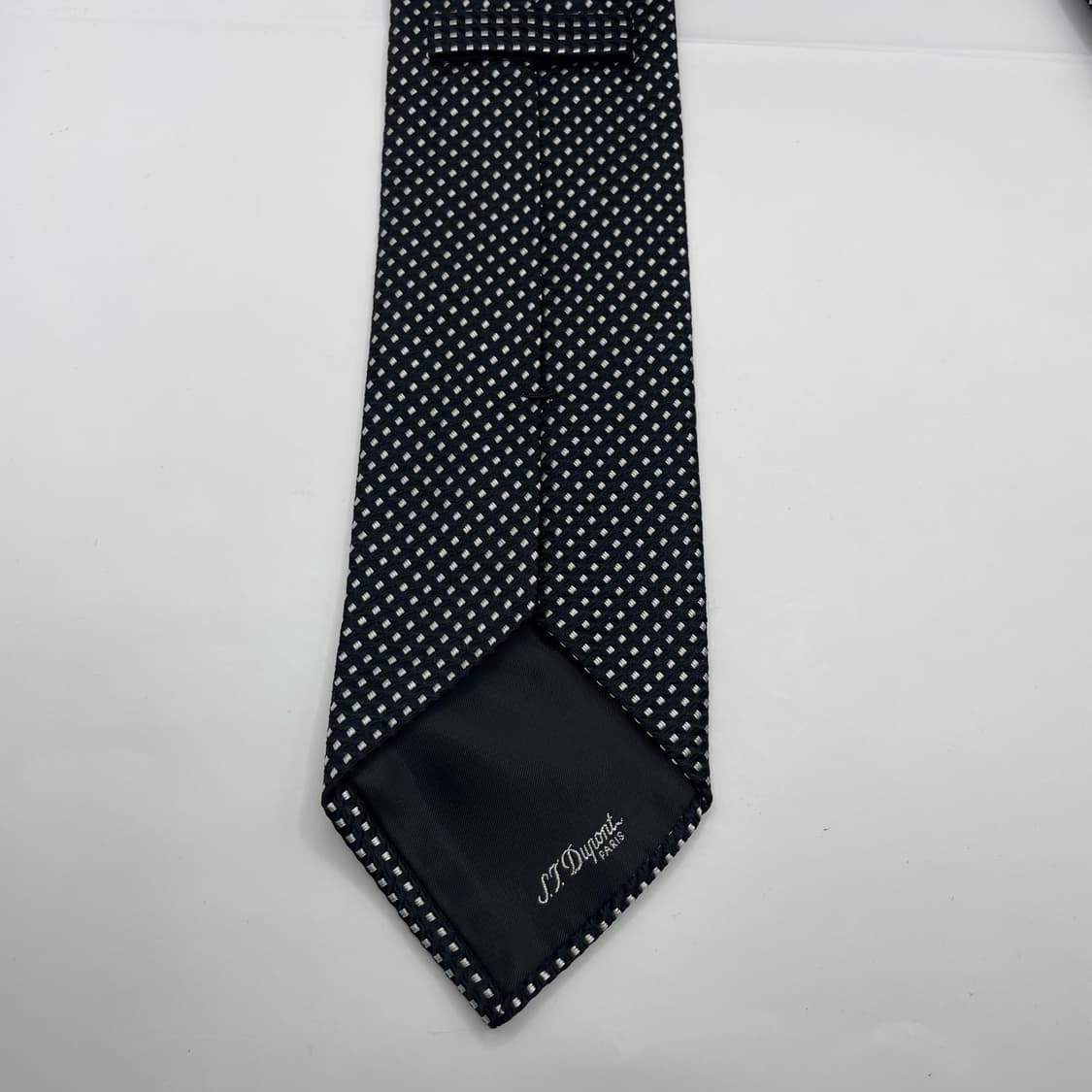 566) (S.T DUPONT) 듀퐁 패턴 넥타이 상품이미지2