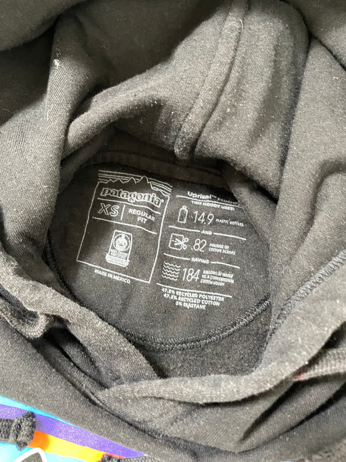 빈티지9. 파타고니아 PATAGONIA P-6 로고 업라이절 후드티셔츠 상품이미지3