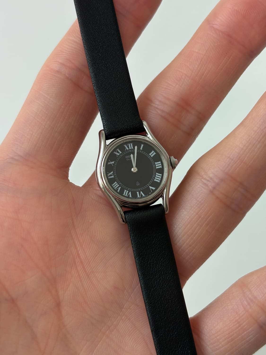  1980s Black Dial Mini Ladies Quartz 상품이미지2