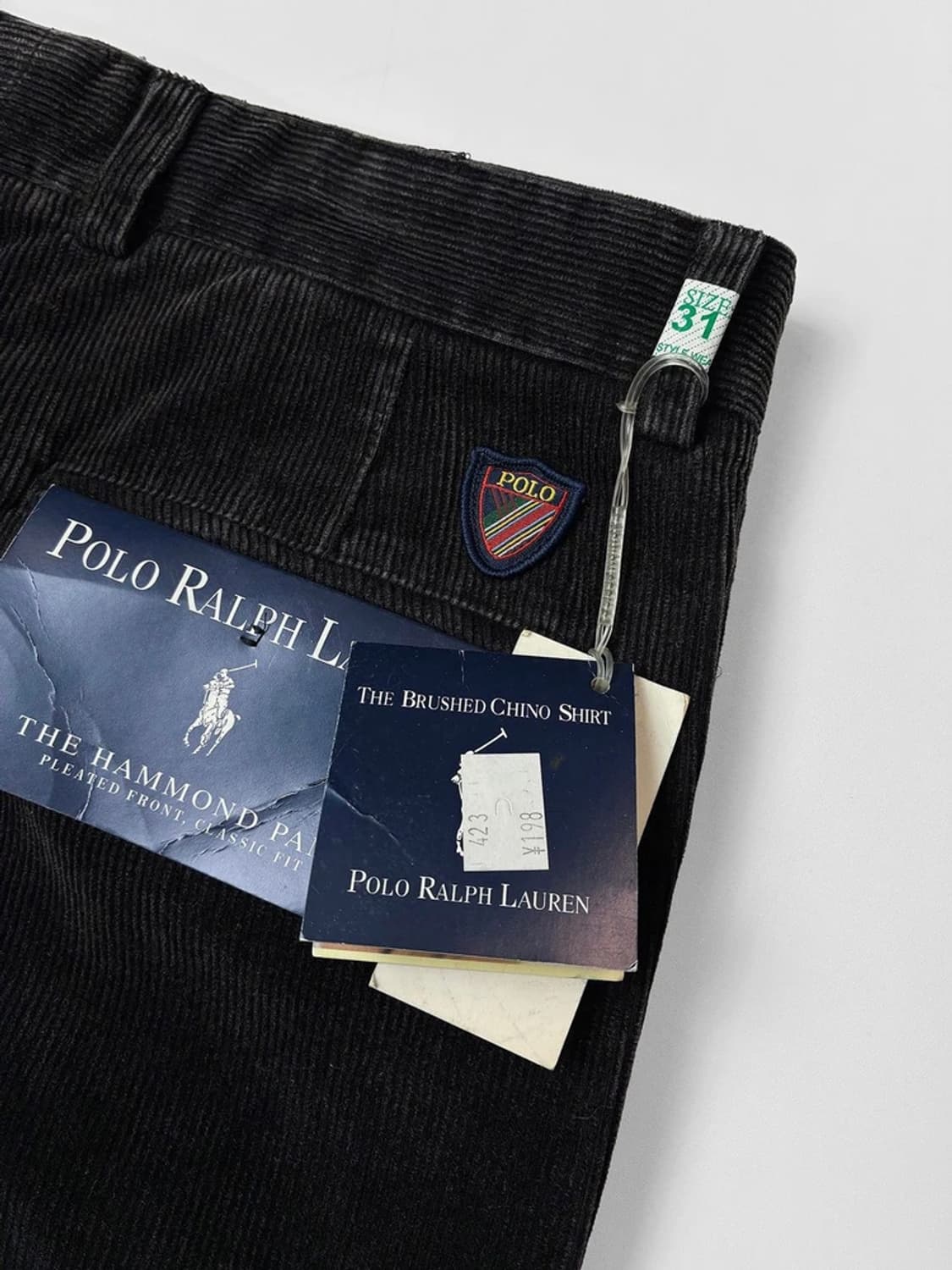 폴로 랄프로렌 90s 재팬 스트레이트 코듀로이 팬츠 PN5319 상품이미지7