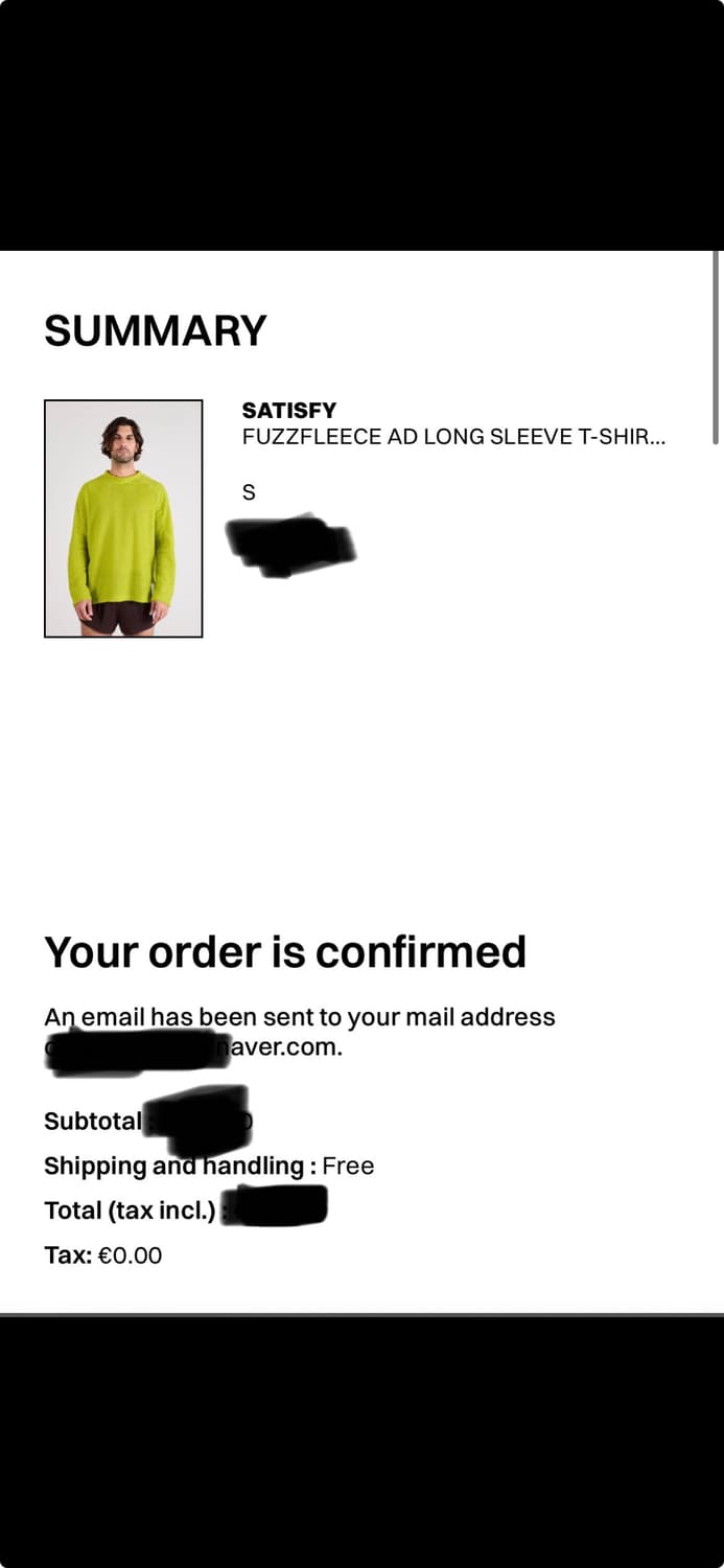 satisfy 새티스파이 fuzz fleece 퍼즈 플리스 롱 티셔츠 상품이미지2