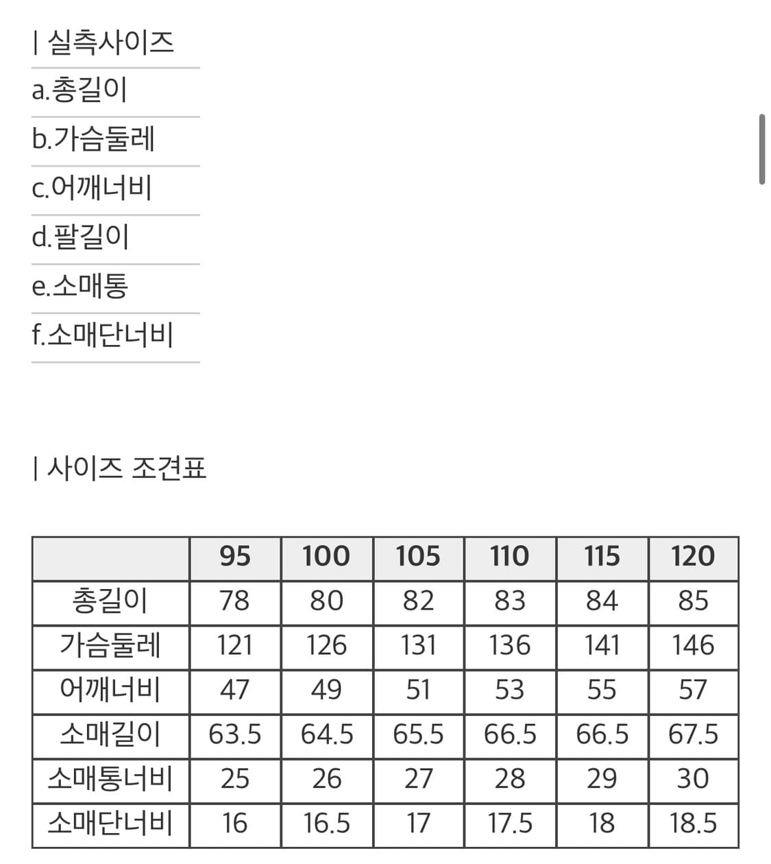 코오롱스포츠 구스다운 논퀼팅 다운 에이제닉 105 상품이미지10