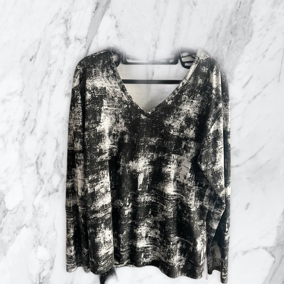 Vkei-Shellac & Semantic V neck L-sleeve 상품이미지1