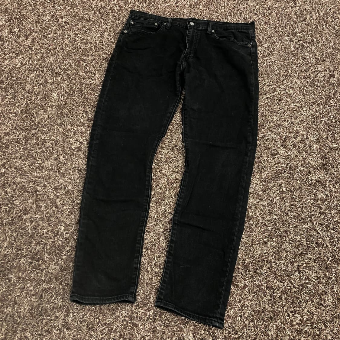 리바이스 512 블랙 데님 팬츠 상품이미지2