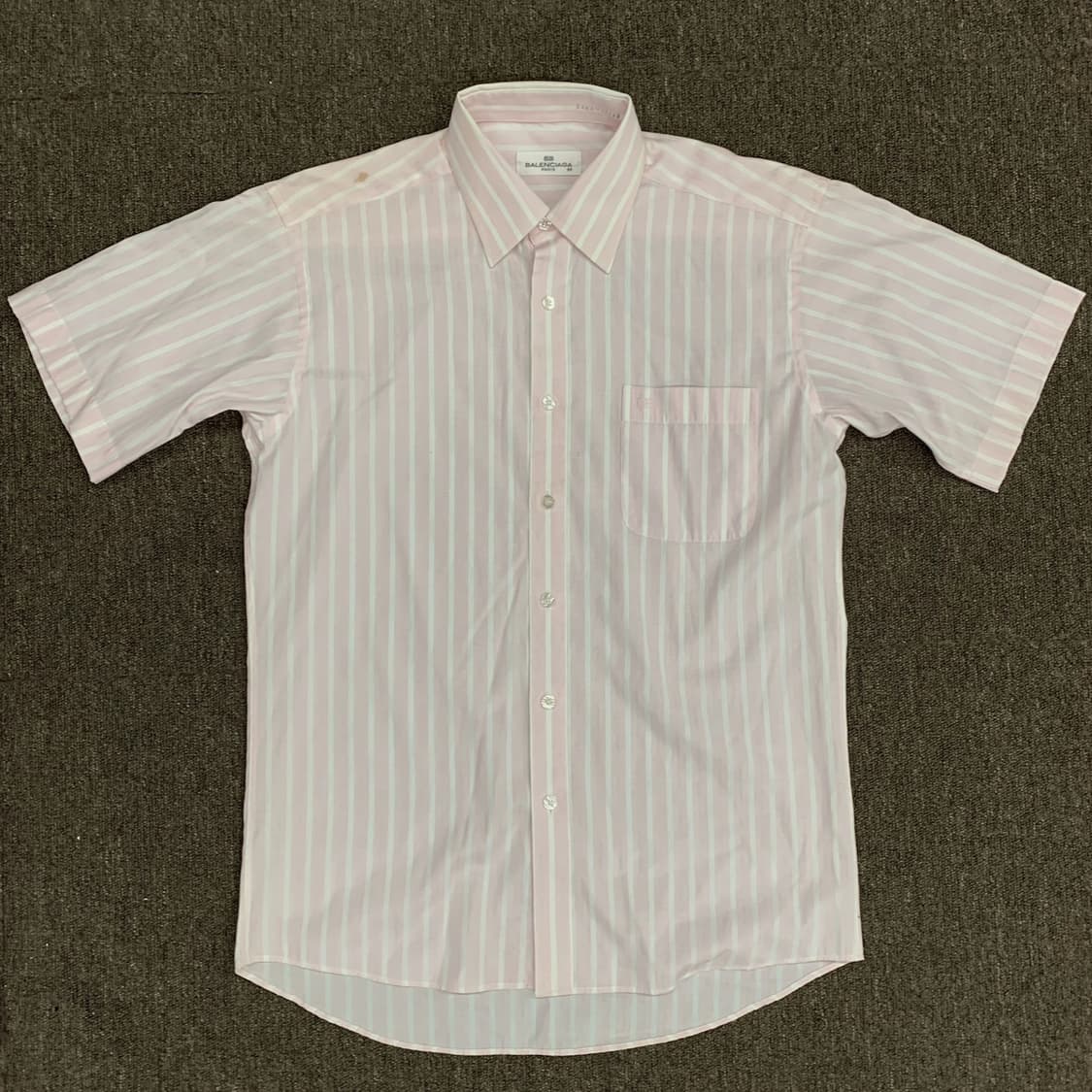 [M] 발렌시아가 스트라이프 하프셔츠 상품이미지2