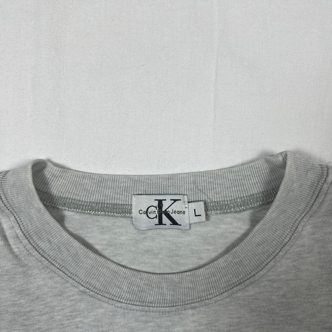 90‘s 캘빈클라인 calvin klein ck 바코드 반팔티 상품이미지6