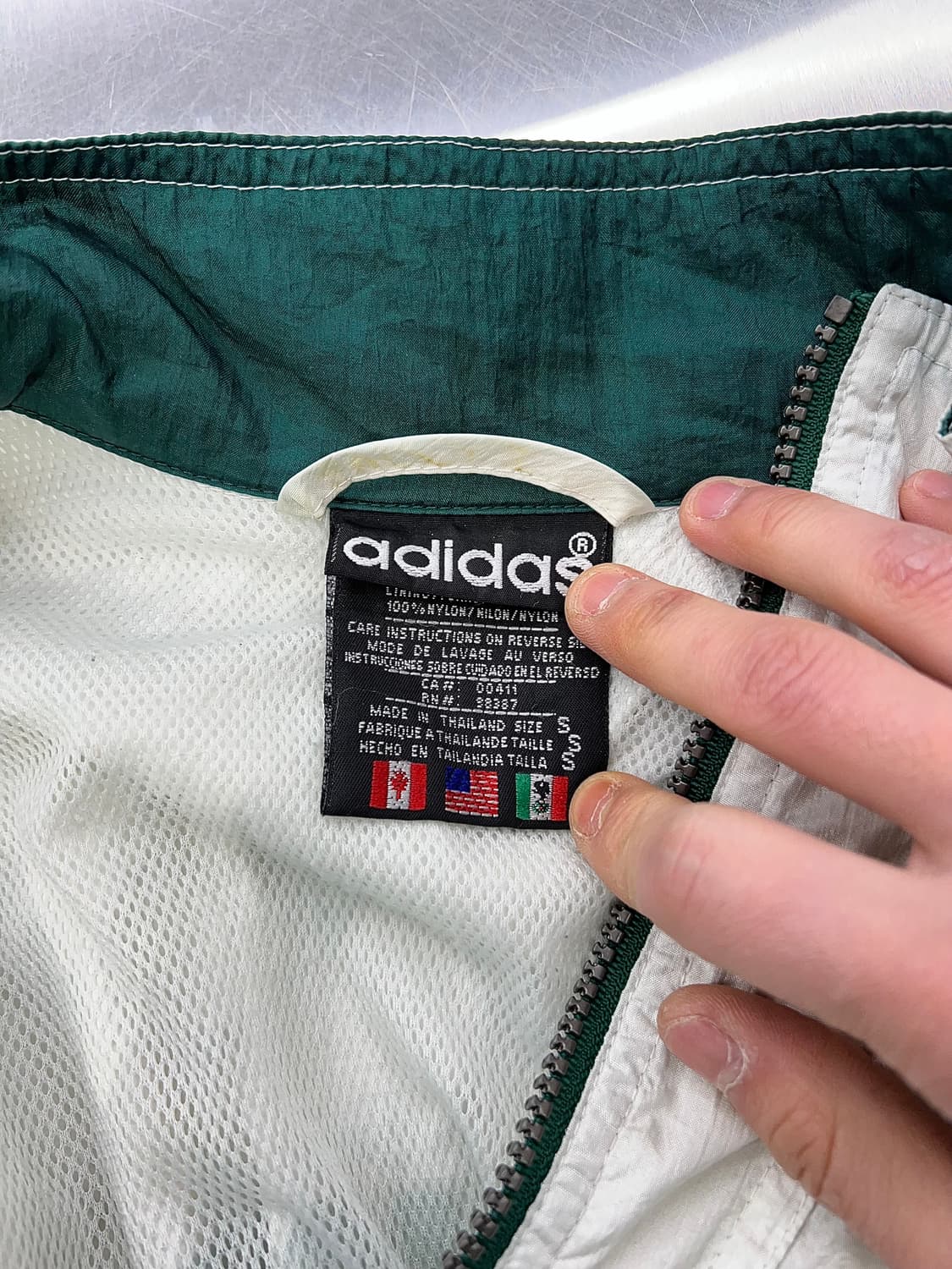 90s 아디다스 그린 리치 스포티 레트로 트랙탑 상품이미지7