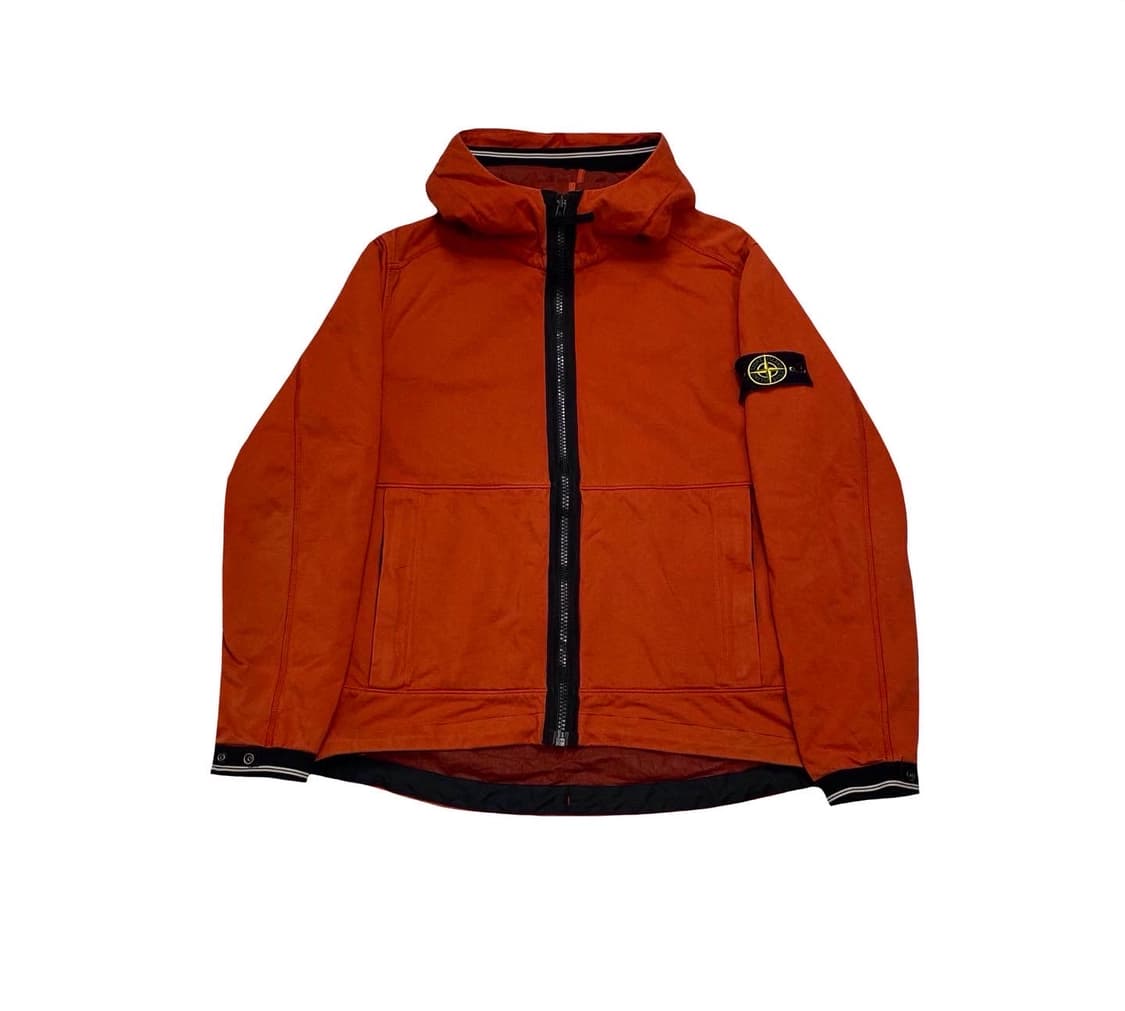 스톤아일랜드 파워오렌지 나일론 후드자켓 상품이미지1