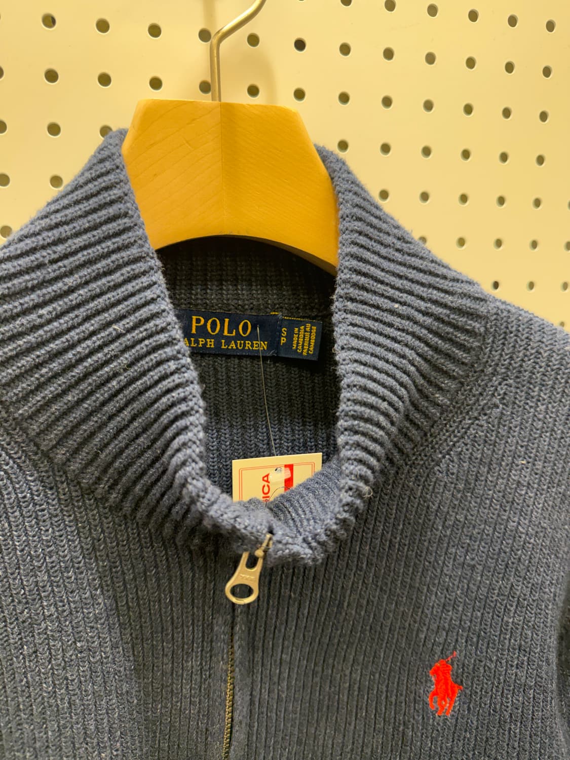 폴로 랄프로렌 포니 니트 쿼터 집업 U362 상품이미지4
