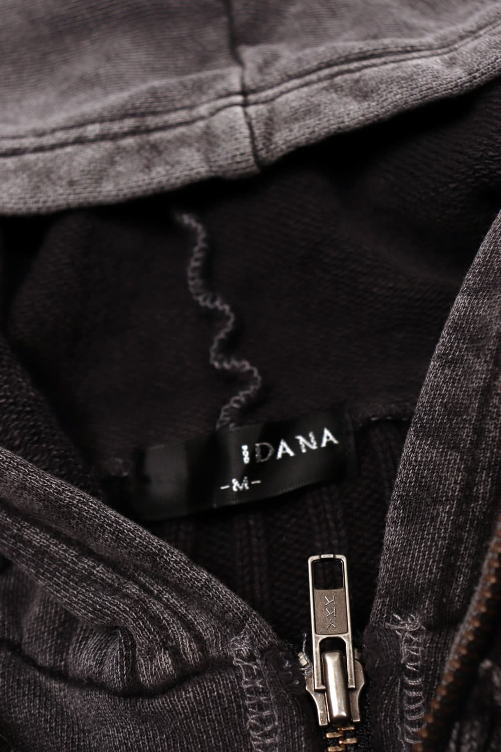 이중 레이어드 니트 후드 집업  상품이미지5