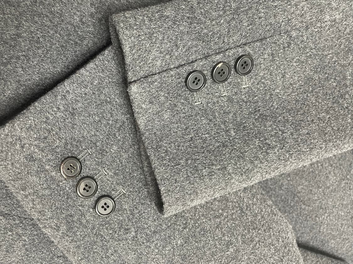 Klean royal cashmere double coat 차콜 S 상품이미지4