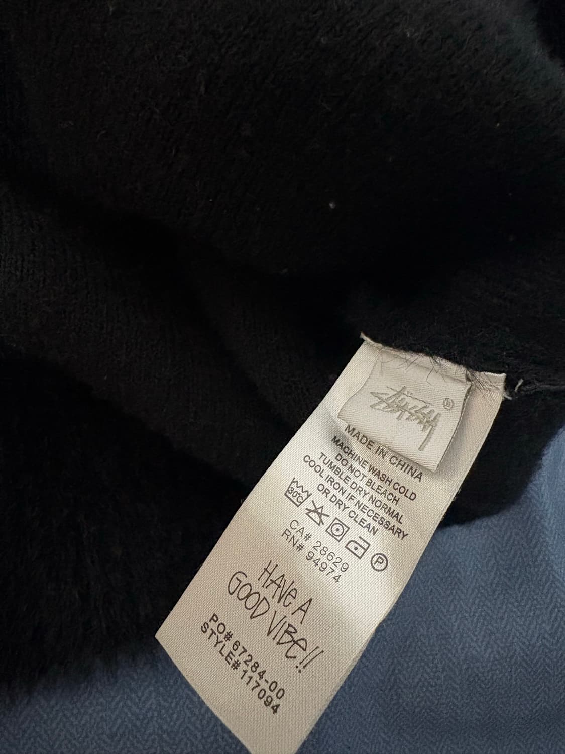 Stussy shaggy cardigan 상품이미지4