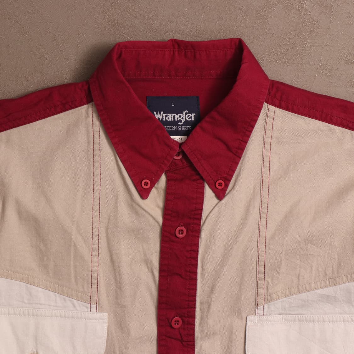 랭글러 웨스턴 코튼 셔츠 A1570 상품이미지2