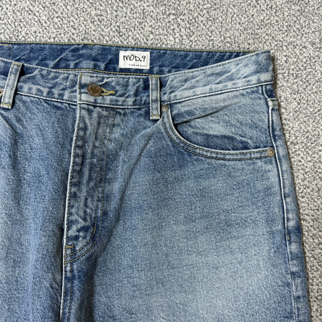 모드나인 연청 데님 33 상품이미지5
