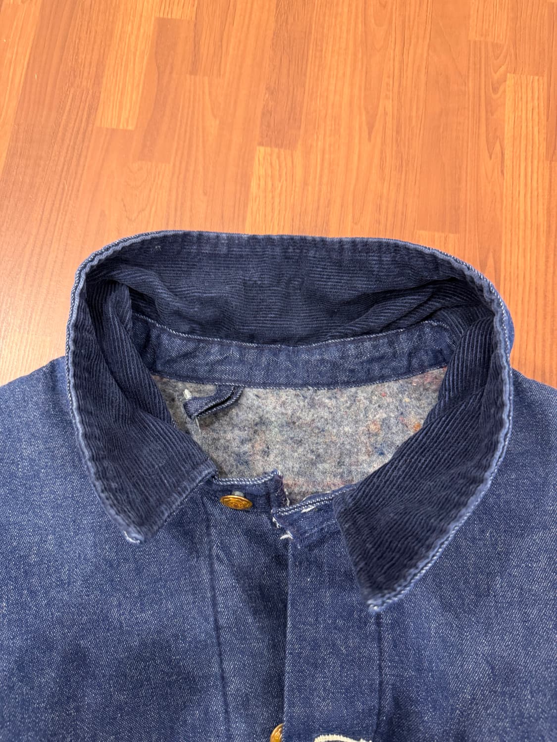 90s Wrangler 랭글러 데님 초어 코트 상품이미지9