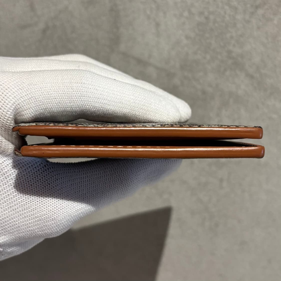 S OS사이즈 고야드 빅투와르 반지갑 블랙텐 (풀구성) 상품이미지5