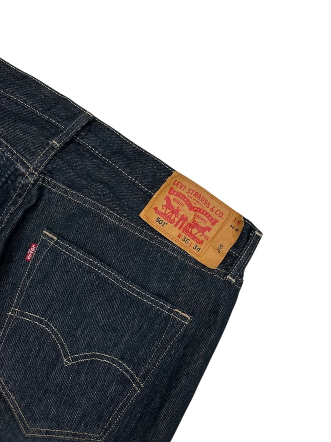리바이스 501 다크 데님팬츠 (36) 상품이미지7