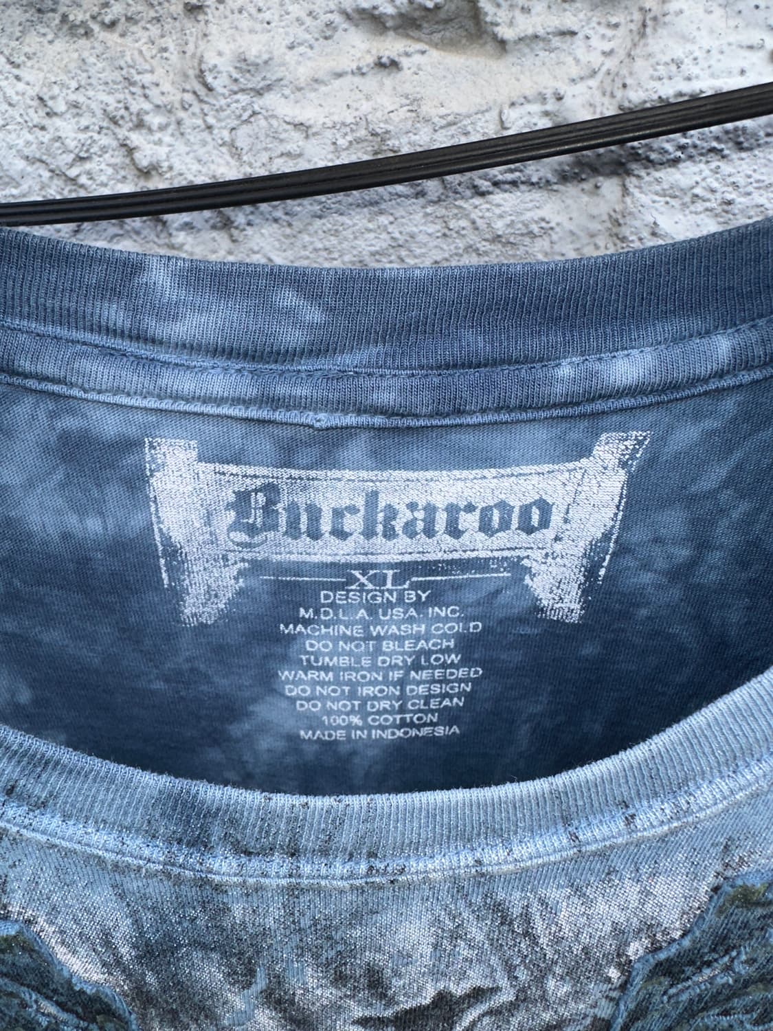 Buckaroo 버카루 빈티지 이글 블루 반팔티셔츠(xl) 상품이미지4
