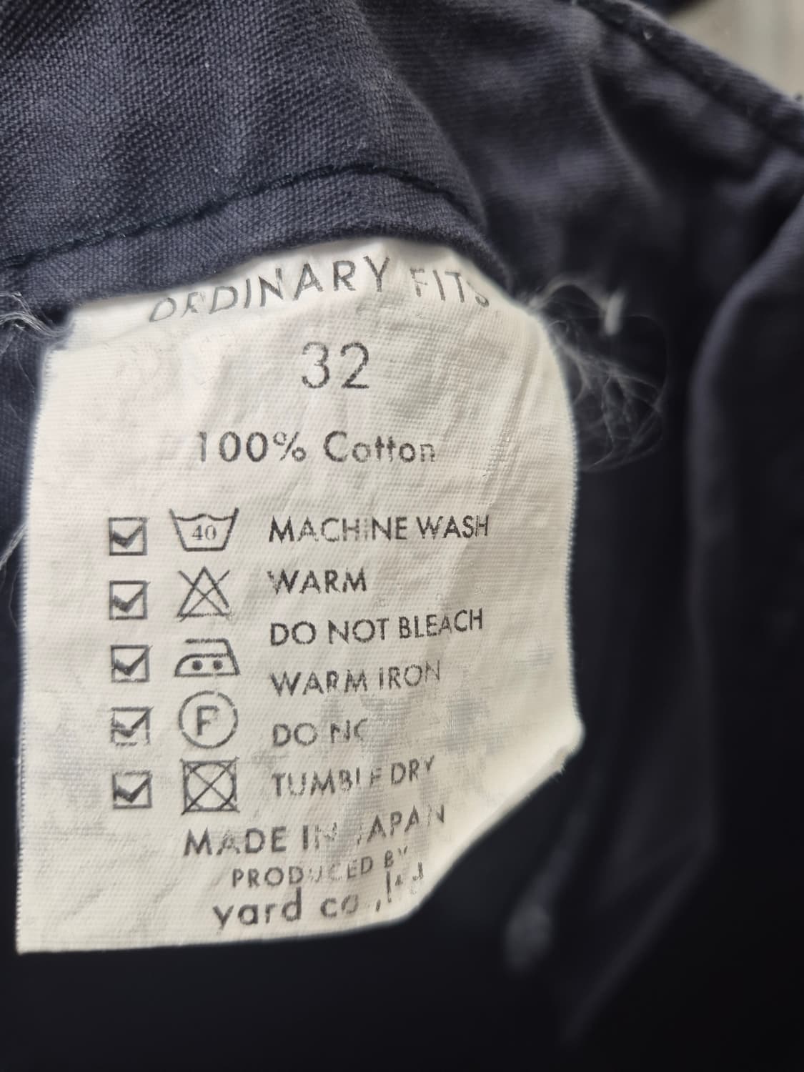 오디너리핏츠 퍼티그 32사이즈 상품이미지2